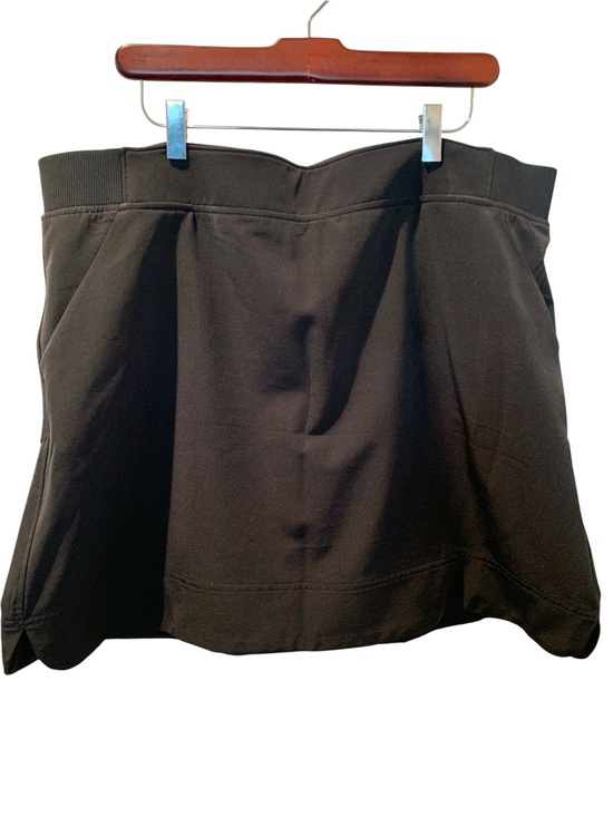 32 Degrees Pants - 32 Degrees Cool Women’s Black Elastic Waist Athletic Skort with Pockets Size XL